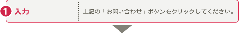 入力：上記の「お問い合わせ」ボタンをクリックしてください。